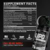 Lipo 6 Hardcore supplement facts