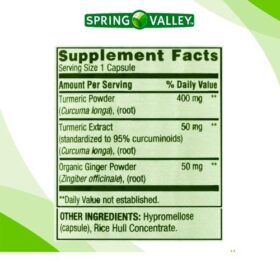 Spring Valley Turmeric Curcumin 500 mg
