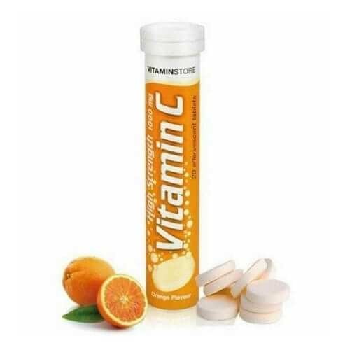 Vitamin Store High Strength Vitamin C Tablets 1000mg – 20 Tablets