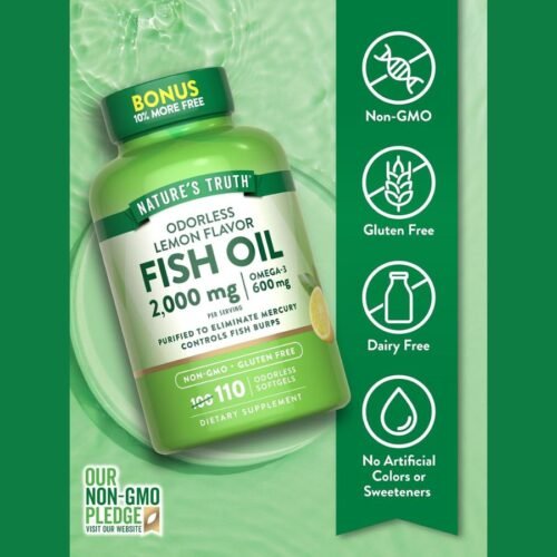 Nature's Truth Fish Oil Capsule in Bangladesh