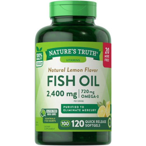 Nature’s Truth Omega-3 Fish Oil 2400 mg (120 capsule)