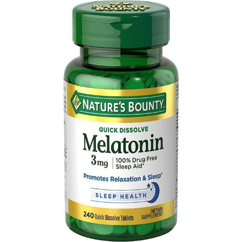 Nature’s Bounty Melatonin 3 mg (240 Tablets) in Bangladesh