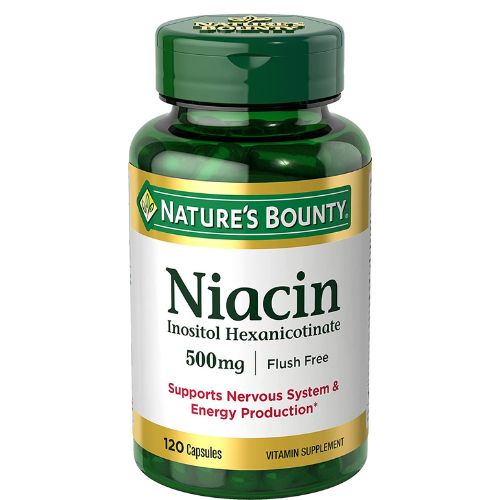 Nature’s Bounty, Niacin, 500 mg, (120 Capsules)