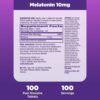 Natrol-Melatonin-10-mg -Tablet-supplement-facts