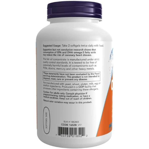 NOW Foods Omega 3 Fish Oil