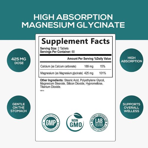 Nature's Nutrition Magnesium Glycinate