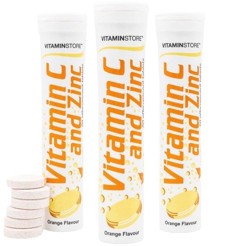 Vitamin Store, Vitamin C 1000mg Plus Zinc (3 Packs)