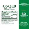 Nature's Bounty Co Q-10 100 mg supplement facts