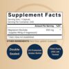 Naturebell Magnesium Glycinate 500mg supplement facts