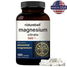 Naturebell Magnesium Citrate 500mg Capsule Price in Bangladesh 