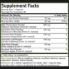 Bronson Liver Detox Capsule supplement facts
