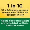 Nature Made Iron 65 mg Tablet in bd