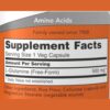 Now Foods L-Glutamine 500 mg Capsules