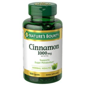 Nature's Bounty Cinnamon 1000mg Capsule Price in Bangladesh