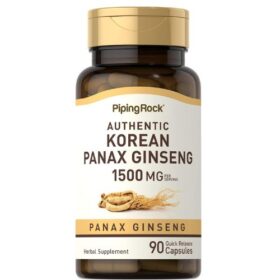 Piping Rock Authentic Korean Panax Ginseng 1500mg Price in Bangladesh: Explore unbeatable prices and boost your vitality with premium ginseng. Shop now!