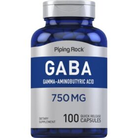 Piping Rock GABA 750mg Capsules Price in Bangladesh 