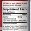 Puritan’s Pride Maca 500mg capsule supplement facts