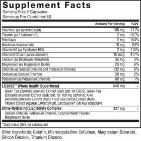 Force Factor ProbioSlim Capsules supplement facts