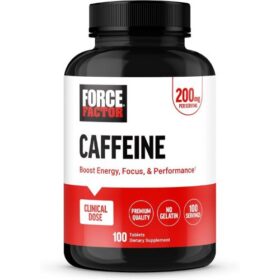 Force Factor Caffeine 200 Mg Tablets Price in Bangladesh