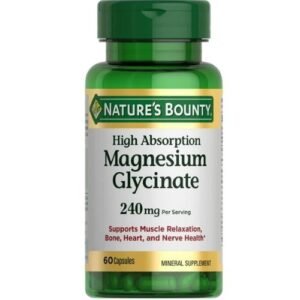 Nature's Bounty Magnesium Glycinate 240mg Capsules Price in Bangladesh