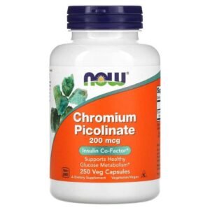 Now Chromium Picolinate 250 Mcg Capsules Price in Bangladesh
