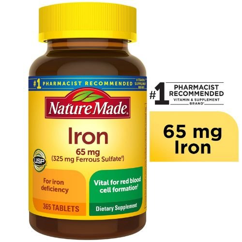 Nature Made Iron 65 mg Tablet Price in Bangladesh