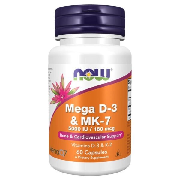 NOW Foods, Mega D-3 & MK-7 Capsules price in Bangladesh