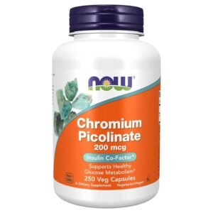 NOW Supplements, Chromium Picolinate 200 mcg(250 Capsules) price in bd