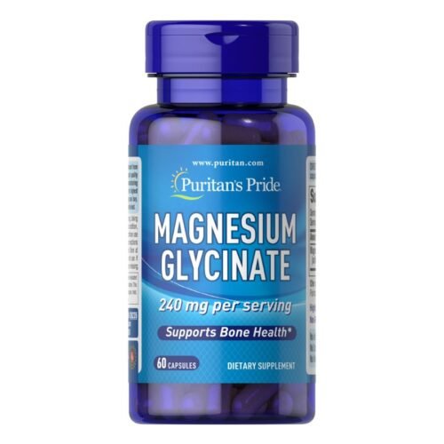 Puritan's Pride Magnesium Glycinate 240 mg(60 Capsules) Price in bd