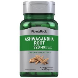 Piping Rock Ashwagandha Supplement(120 Capsules) Price in bd