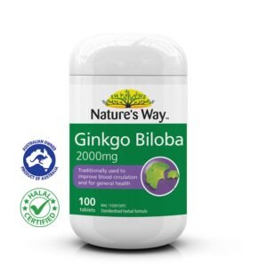 Nature’s Way Ginkgo Biloba 2000mg(100 Tablets) price in Bd