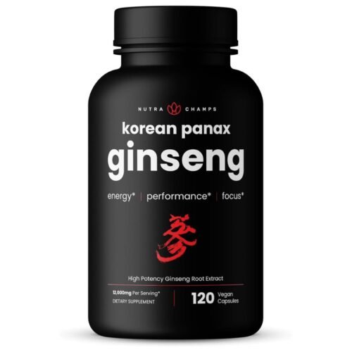 NutraChamps Korean Red Panax Ginseng(120 Capsules) Price in Bd