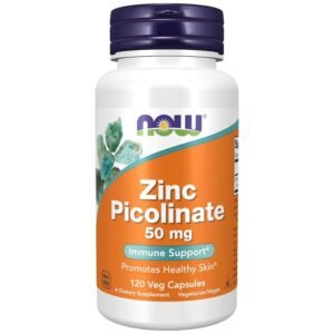 NOW Foods Supplements, Zinc Picolinate 50 mg(120 Capsules) price in bd
