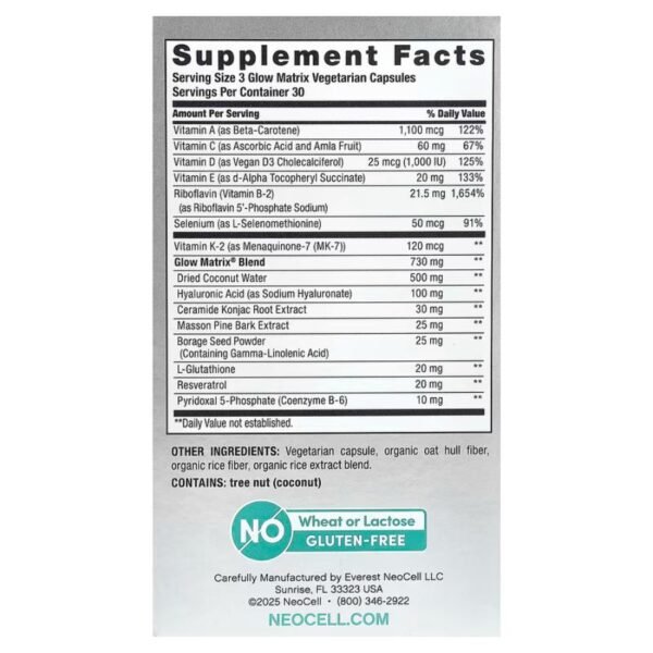 NeoCell, Glow Matrixâĸ, (90 Capsules) NeoCell, Glow Matrixâĸ, (90 Capsules)