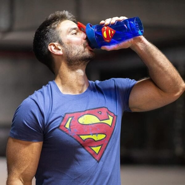 SmartShake Lite Justice League Superman Protein Shaker Bottle (600ml) price in Dhaka SmartShake Lite Justice League Superman Protein Shaker Bottle (600ml) price in Dhaka